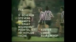 Saint-Étienne 6-0 PSV Eindhoven - November 07, 1979 / (C3) Coupe UEFA
