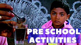 Anganwadi Preschool Activities In Odia Anganwadi Center Activities Preschool Learning.