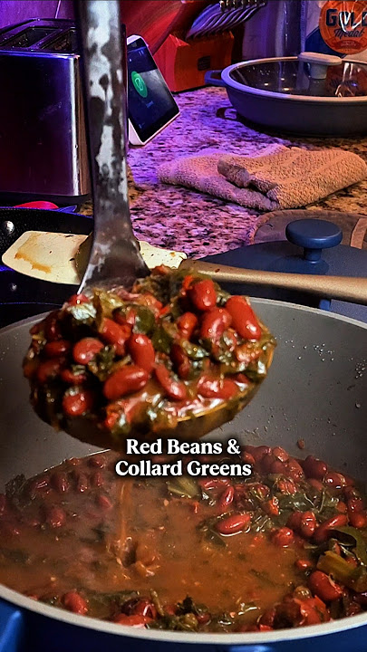 Southern Comfort: Red Beans & Collard Greens Recipe