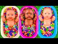 Long Slide Game With Cow Elephant Gorilla Hippopotamus Tiger - 3d Animal Game - Funny 3d Animals