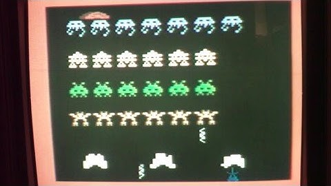 TheGameCollector plays Space Armada on Mattel Intellivision