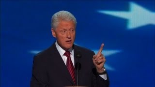 Obama, Clinton share stage at Democratic convention