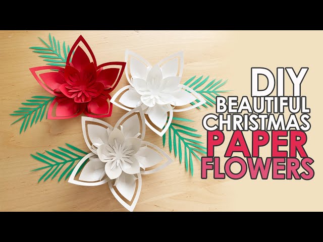 Scoringtool Paper Flower Bouquet ASSEMBLED VIDEO, Includes Flowers