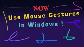 Speed up your PC work: Mouse Gestures in Windows 10/11 [QuickHotkeys Review]