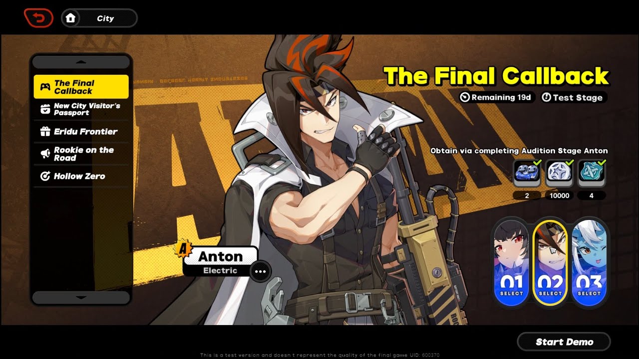 Anton Showcase - Amplifying Test - 