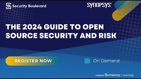 The 2024 Guide to Open Source Security and Risk