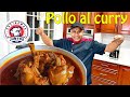 Pollo al curry. Comida de la India