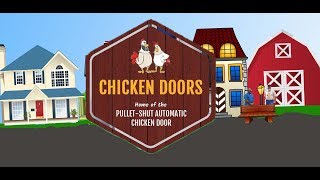 Pullet Shut Chicken Doors, my Promo AD