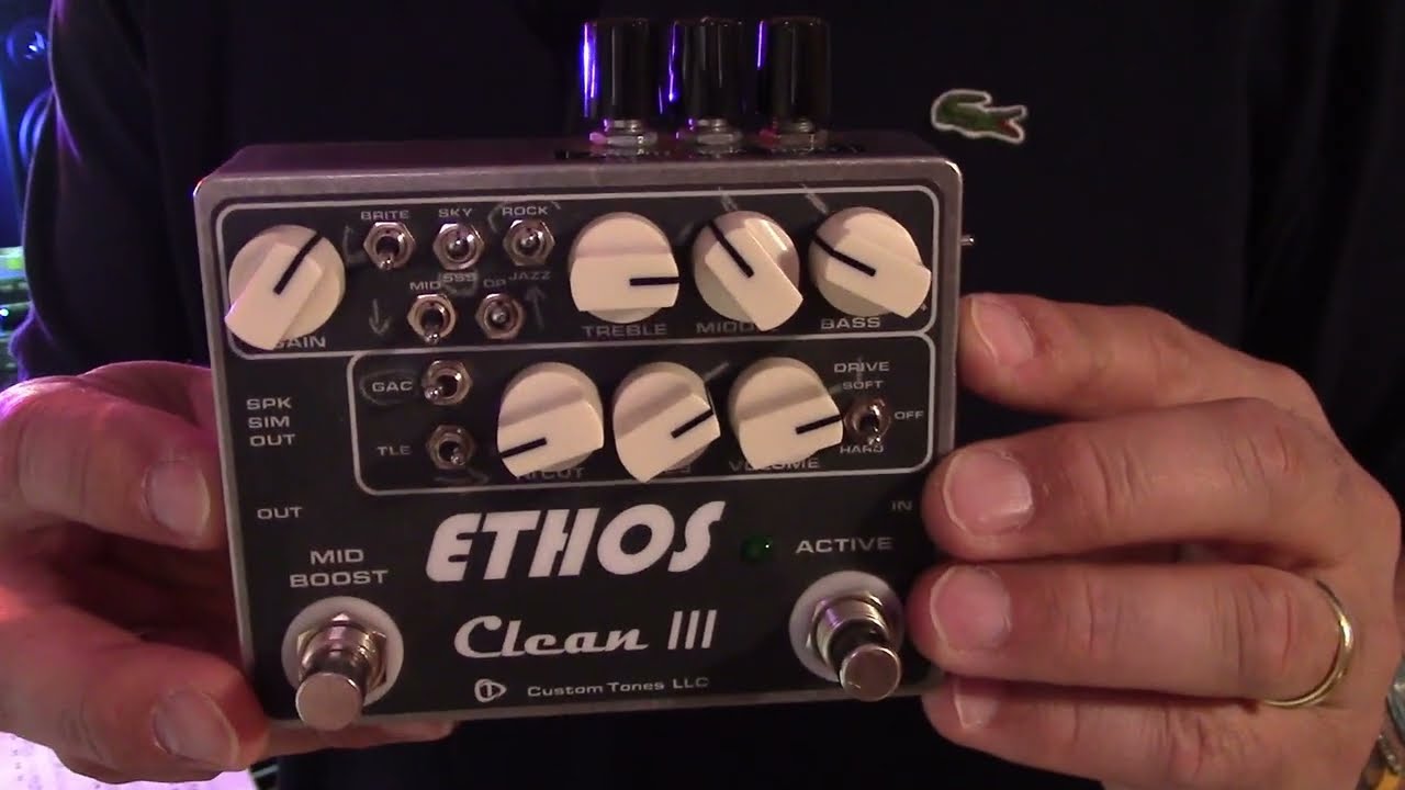 ギター ETHOS CLEAN 2 Ethos Clean II part 2 - YouTube