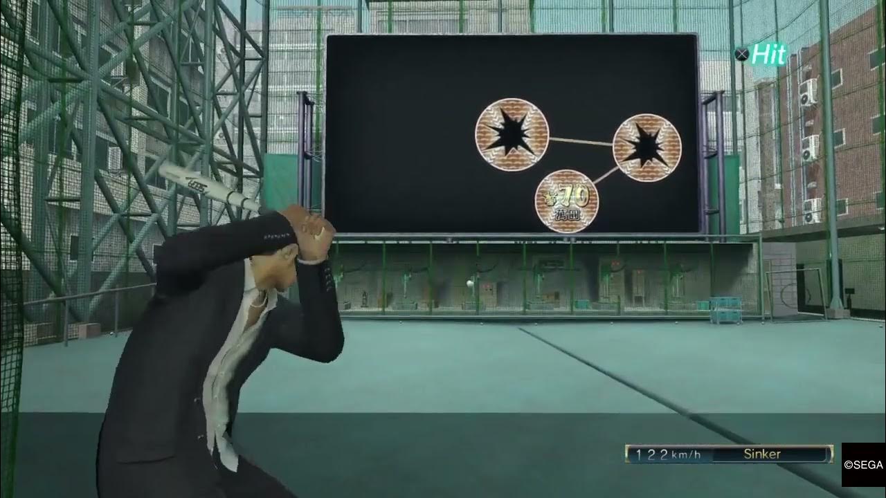 Yakuza 0 Batting Cage Super Gold Rush ( Perfect Score ) YouTube