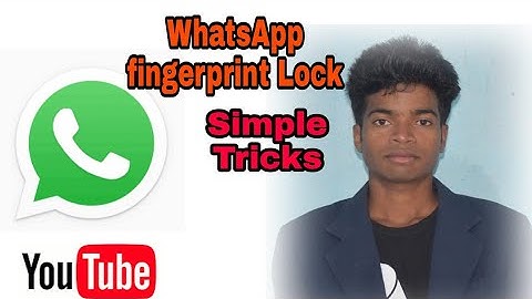 How to set WhatsApp fingerprint Lock in android phone // simple Tricks 2021