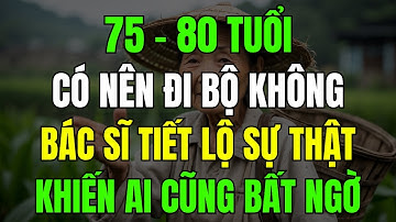 75 - 80 Tuổi Trở Lên Có Nên Tiếp Tục Đi Bộ Mỗi Ngày? Bác Sĩ Giải Đáp Khiến Ai Nghe Cũng Giật Mình!