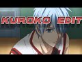 Kuroko  edit amv