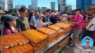 Food Market Under Skyscrapers in Yunnan, China: Fresh, Diverse, Delicious, Vibrant, Clean, Friendly