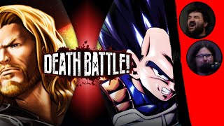 Thor VS Vegeta (Marvel VS Dragon Ball) | @deathbattle - RENEGADES REACT