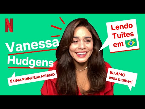 Vanessa Hudgens coroa a língua portuguesa | A Princesa e a Plebeia | Netflix Brasil