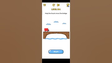 your finger to touch the break point/play level 184/brain blow/lucky game ☘️