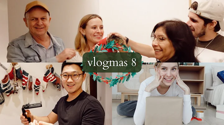 LLEG MI FAMILIA A LA CASA PARA NAVIDAD!  Envolvien...