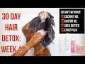 WEEK 4 OF NO OILS, BUTTERS OR ECOSTYLER + USING DIFFERENT STYLER!! | 30 DAY HAIR DETOX | BEAUTYBYAJ