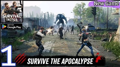 Survival Tactics: Zombie RPG - Gameplay Walkthrough Part 1 - Chapter 1