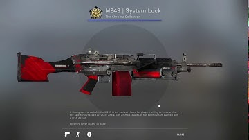 CS:GO M249 System Lock Battle Scarred Gameplay
