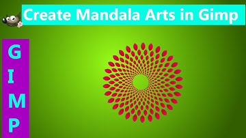 Gimp | How to create mandala art | How to create mandala art in gimp