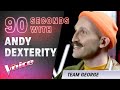 The Blind Auditions: 90 Seconds With Andy Dexterity | The Voice Australia 2020