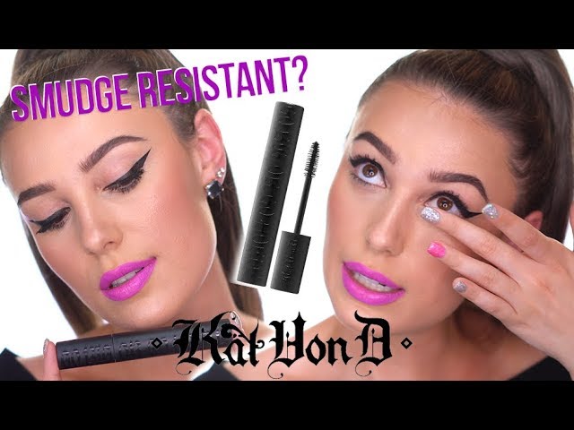 KAT VON D BEAUTY GO BIG OR GO HOME MASCARA! | Sephora JCPenney | Victoria Lyn - YouTube