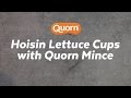 Hoisin Lettuce Cups with Quorn Mince Recipe  Quorn