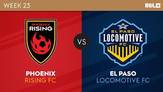 Phoenix Rising FC v El Paso Locomotive FC: August 12, 2023