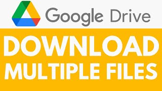 How To Download Multiple Files in Google Drive | Bulk Download Files | Google Drive Tutorial