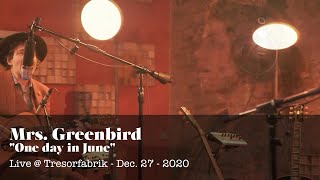 "One Day In June" - live from the 10 Years Mrs. Greenbird Anniversary Concert - Dec. 27 2020