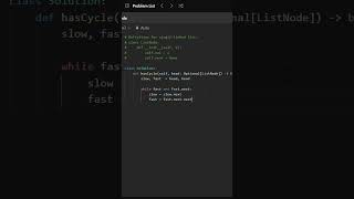#day48 | LeetCode | problem: Linked List Cycle