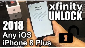 How To Unlock iPhone 8 Plus From Xfinity Mobile to Any Carrier