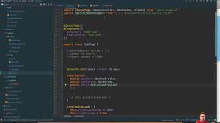 Ionic intro | S02E41 | Ionic provider file setup + page