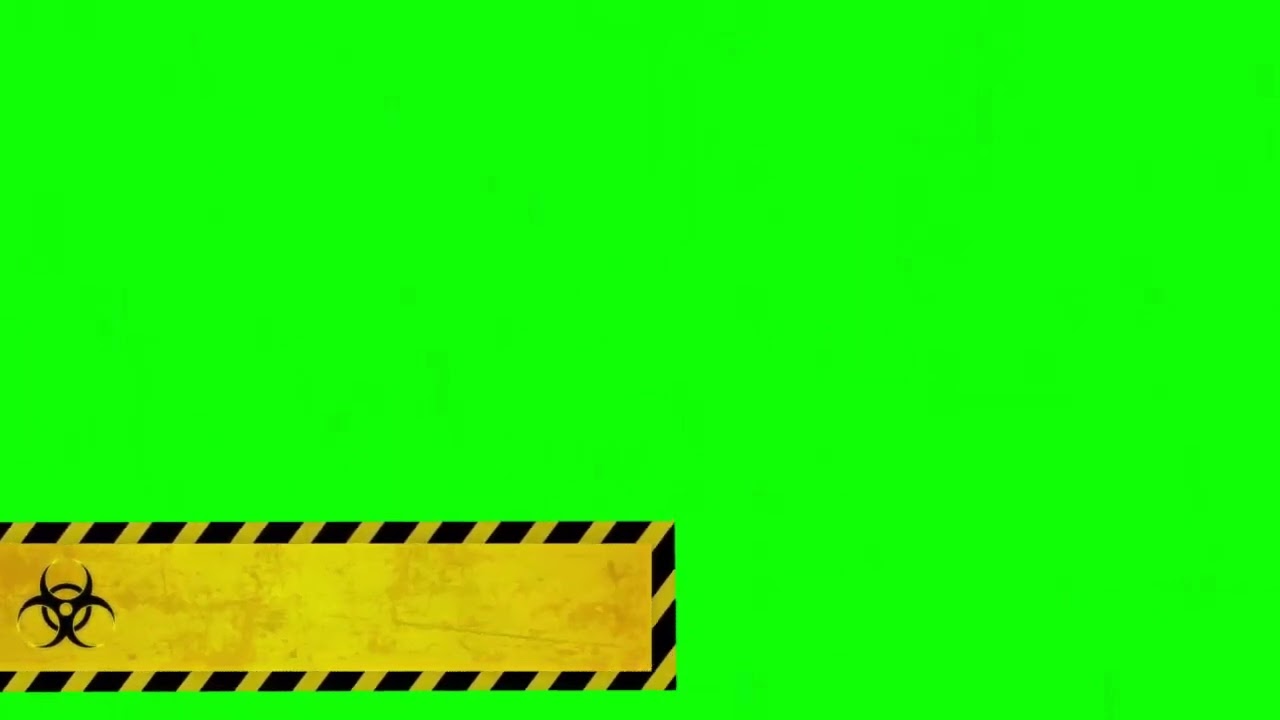 Efeito - Inscreva-se no Modo Biohazard - Fundo Verde/Green Screen/Chroma key/Pantalla Verde