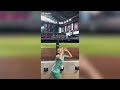 Joey Votto records a TikTok with a young fan
