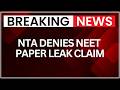 Big Claim in NEET Case: NTA Says No Leak, But “System Was Compromised” | NewsX