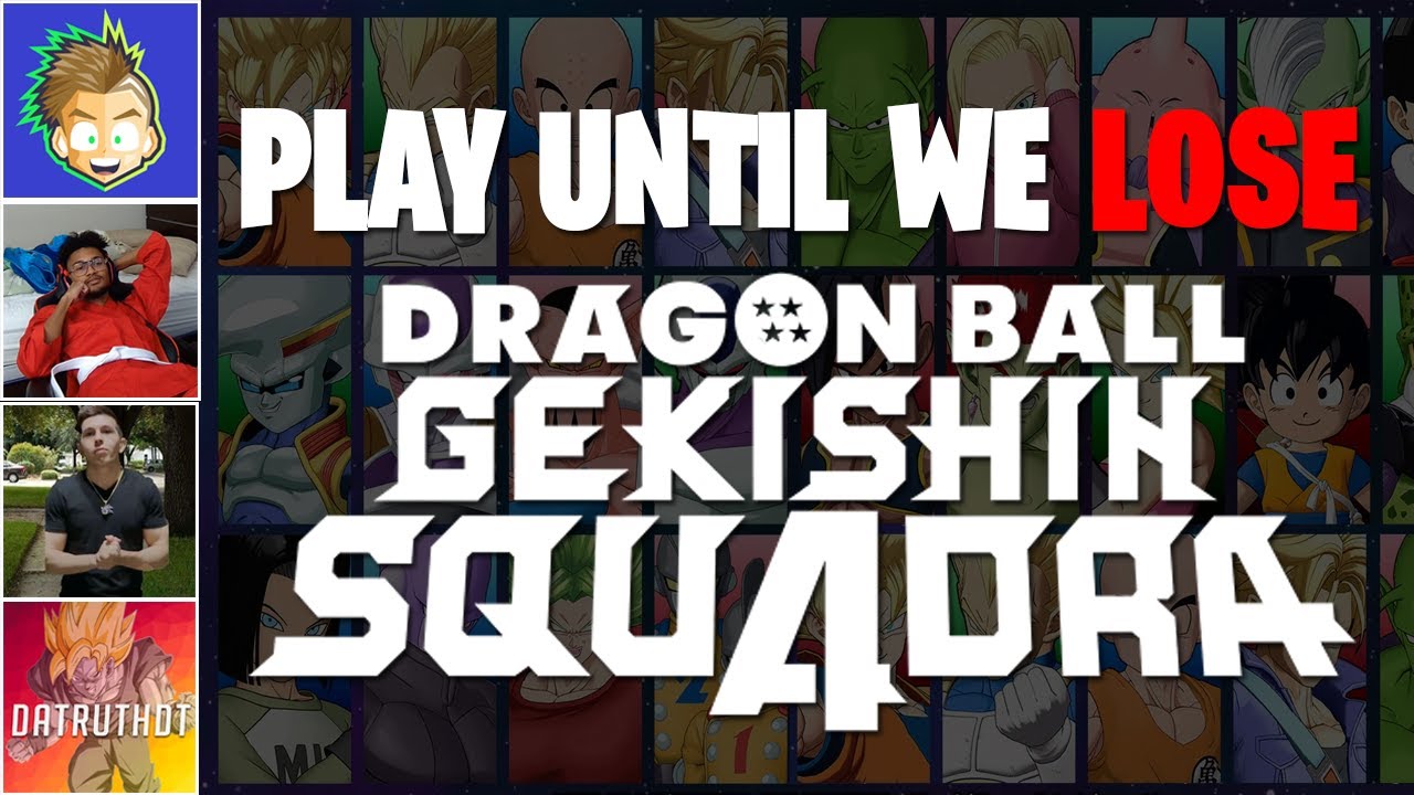 NANO, SLAY, IRON & TRUTH CANNOT LOSE IN GEKISHIN SQUADRA!!! Dragon Ball Gekishin Squadra
