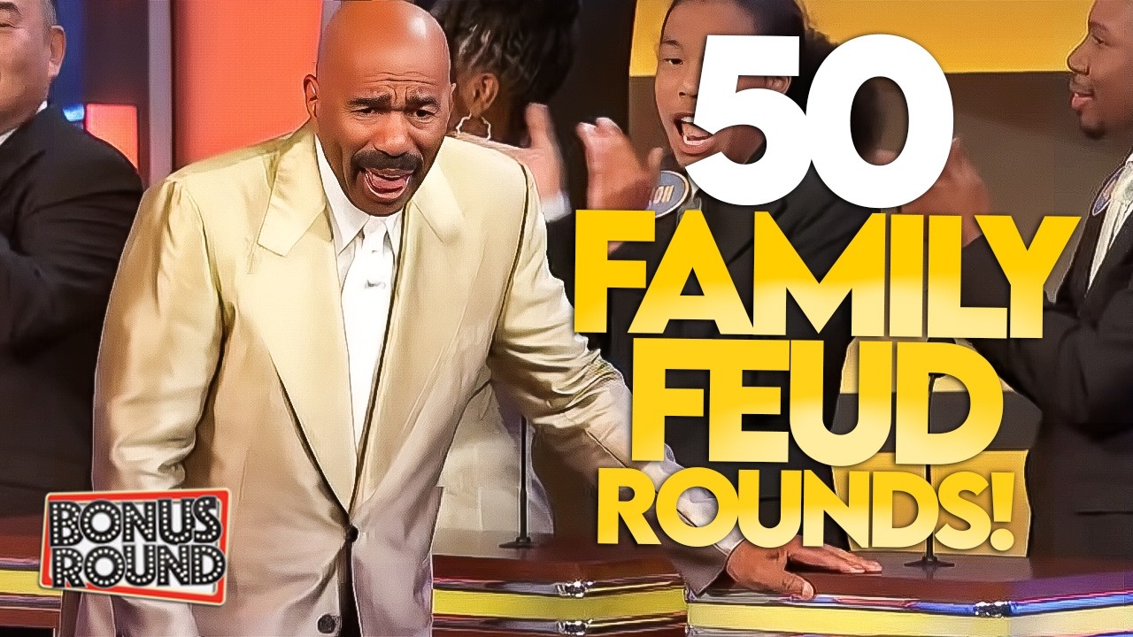 50 Best Family Feud Rounds With Steve Harvey