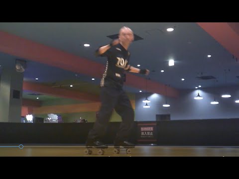 右足前・左足前の繰り返し(Right Front  Left Front Repetition)！ローラーダンス(roller dance)[練習中]