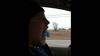 Kid eats entire can of silly string
