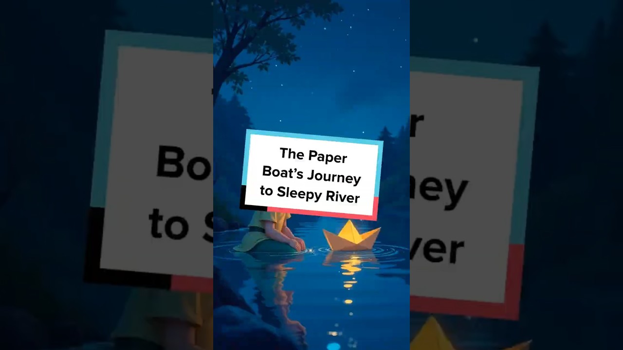 The Paper Boat’s Journey to Sleepy River 
