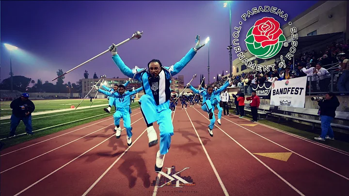 Jackson State University's "Pass & Review" @ the 2025 Tournament of Roses Bandfest