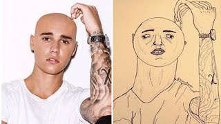 10+ Hilariously ‘Accurate’ Celebrity Portraits By Twitter Picasso Are So Bad