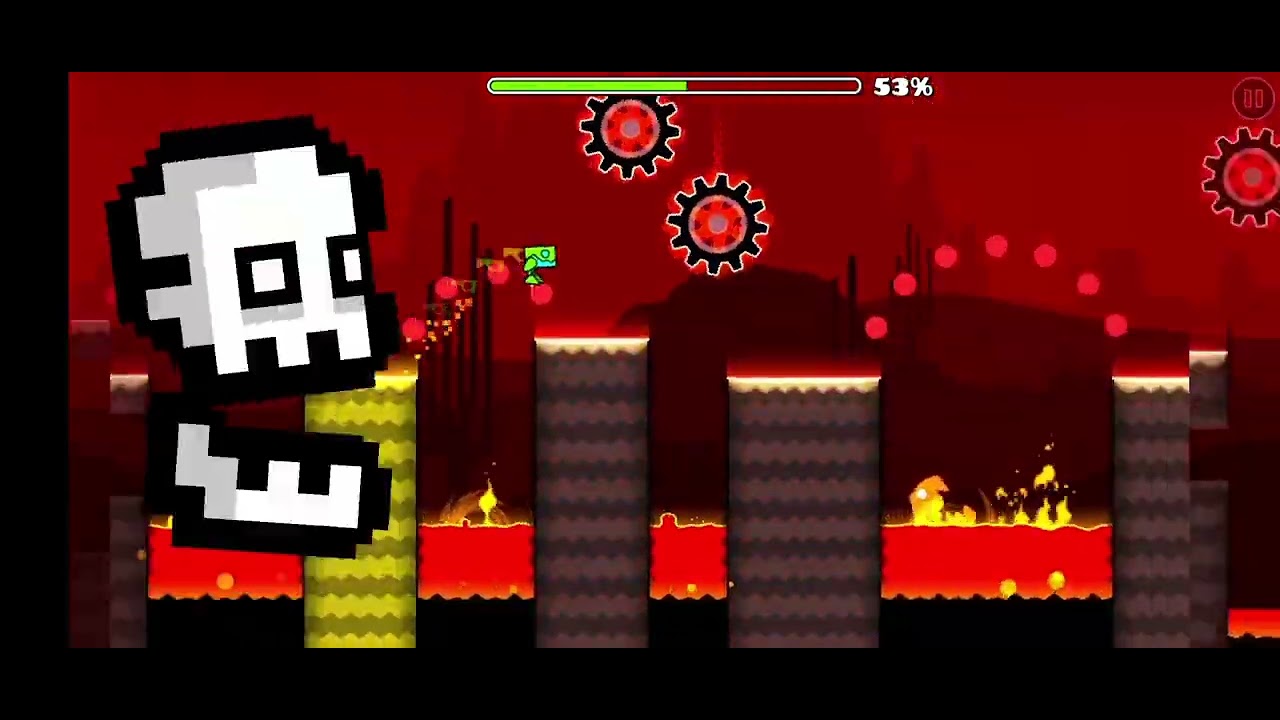 Press Start 1 attempt Geometry Dash Sub Zero - YouTube