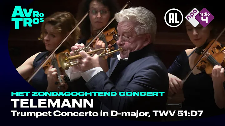 Telemann: Trumpet Concerto in D-major, TWV 51:D7 - Hkan Hardenberger & Amsterdam Sinfonietta - HD