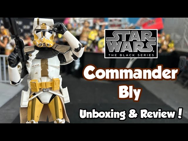 Star Wars The Black Series Commander Bly - Unboxing & Review