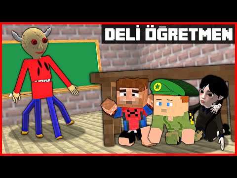 DƏHŞƏTLİ BALDİ MƏKTƏBİNDƏ ƏMƏRLİ GÜN KETİRİR! 😱 - Minecraft