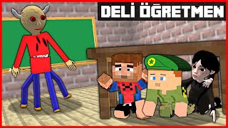 Korkunç Baldi̇ Okulunda Gi̇zemli̇ Bi̇r Gün Geçi̇rmek - Minecraft